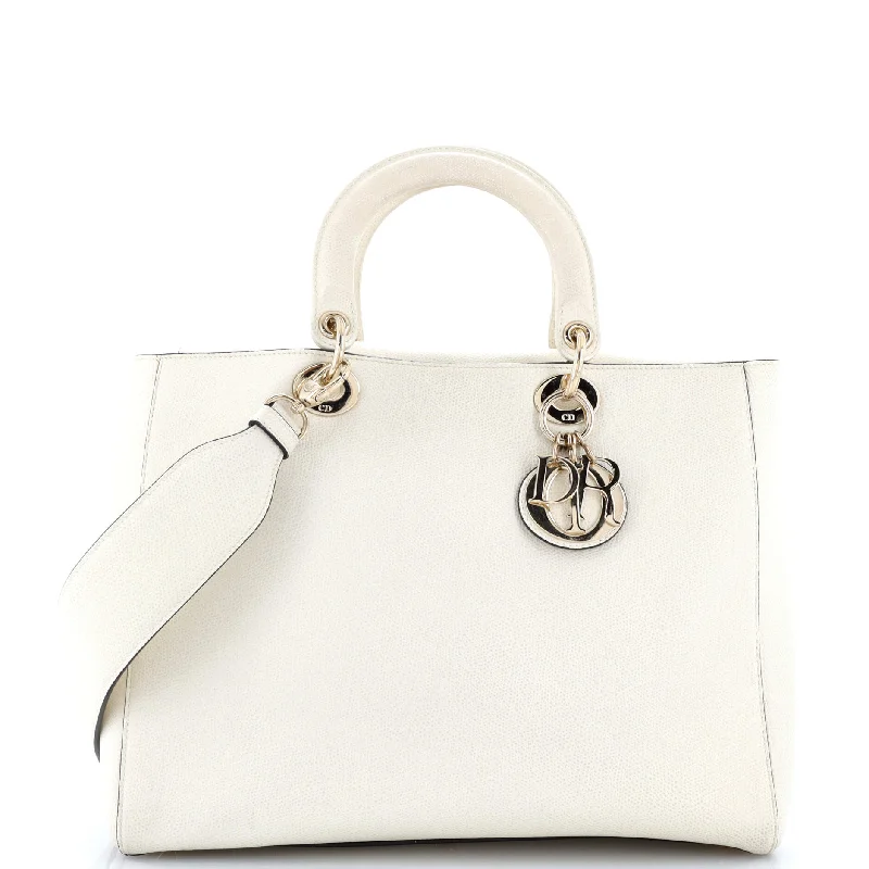 Diorissimo Tote Pebbled Leather Medium