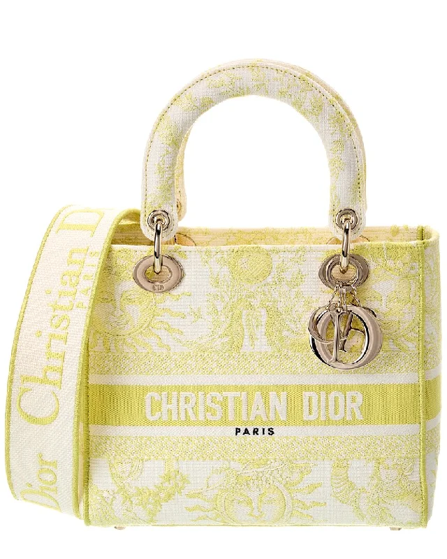 Dior Lady D-Lite Medium Canvas Tote