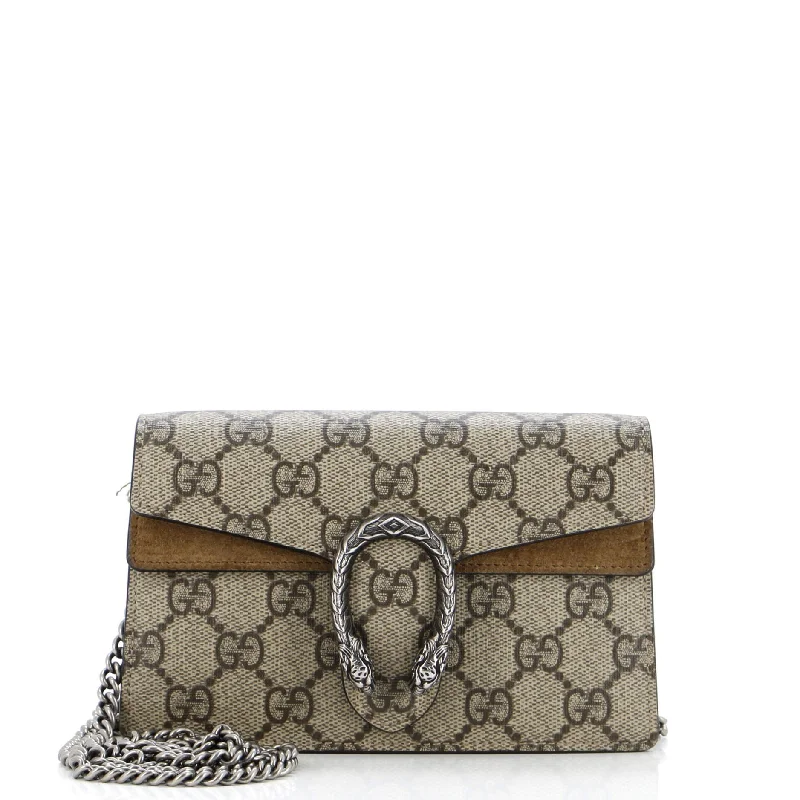 Dionysus Bag GG Coated Canvas Super Mini