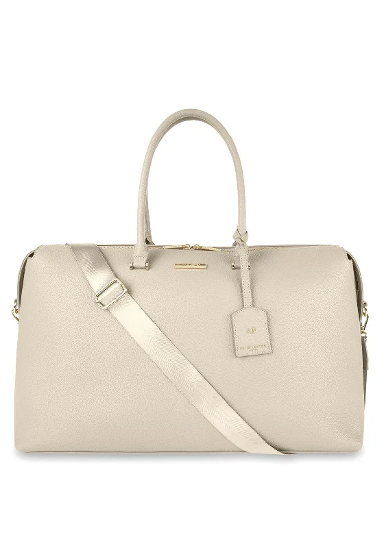 Katie Loxton Kensington Large Weekend Bag, Light Beige