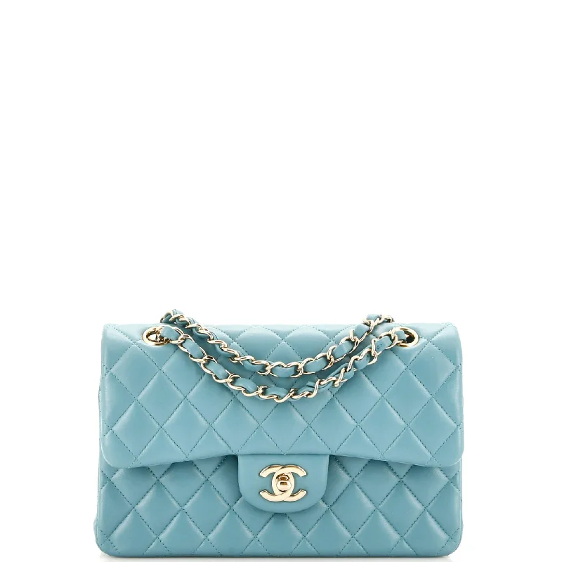 Classic Double Flap Bag Quilted Lambskin Small