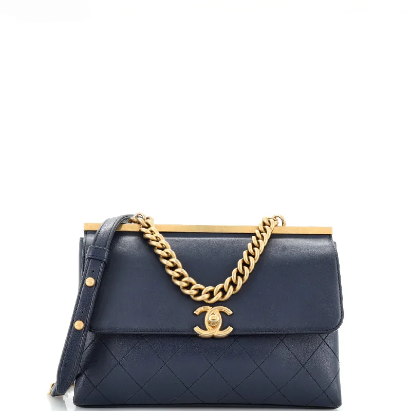 Coco Luxe Flap Bag Quilted Lambskin Small