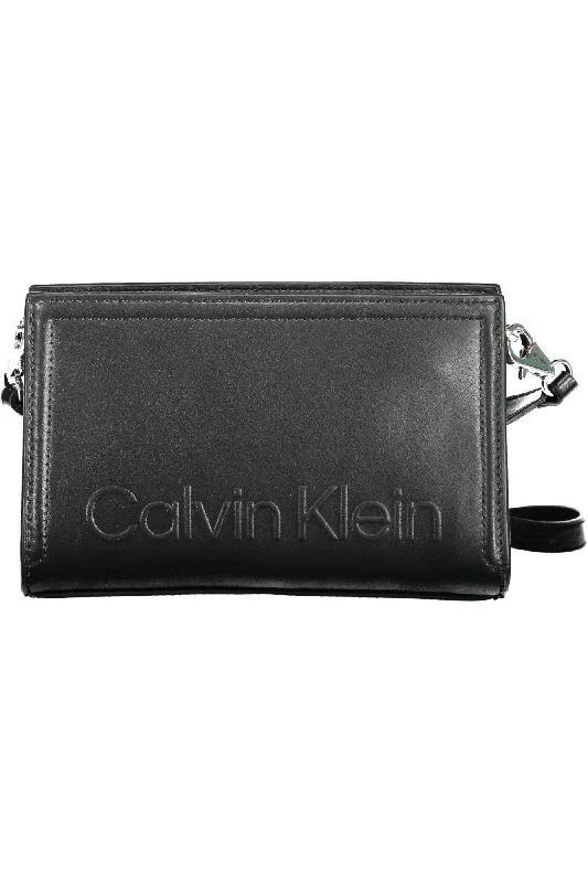 Calvin Klein Elegant  Shoulder Bag with Sleek Logo Women's Detail