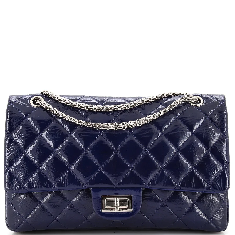 Reissue 2.55 Flap Bag Quilted Crinkled Patent 227