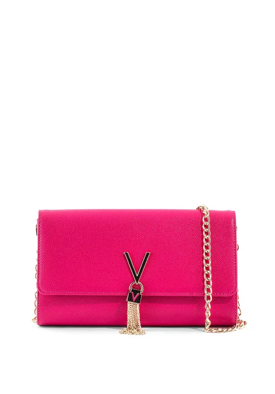 Valentino Handbags Divina Clutch Bag, Fuchsia