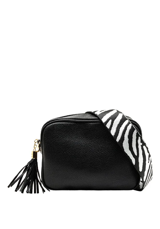 Krisana Convertible Crossbody Bag, Black