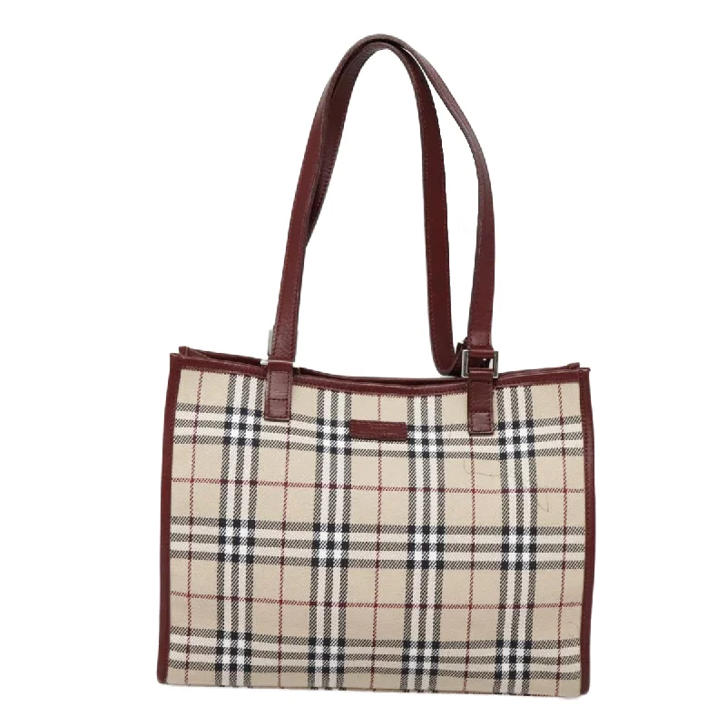 Burberry Nova Check  Canvas Tote Bag (Pre-Owned)