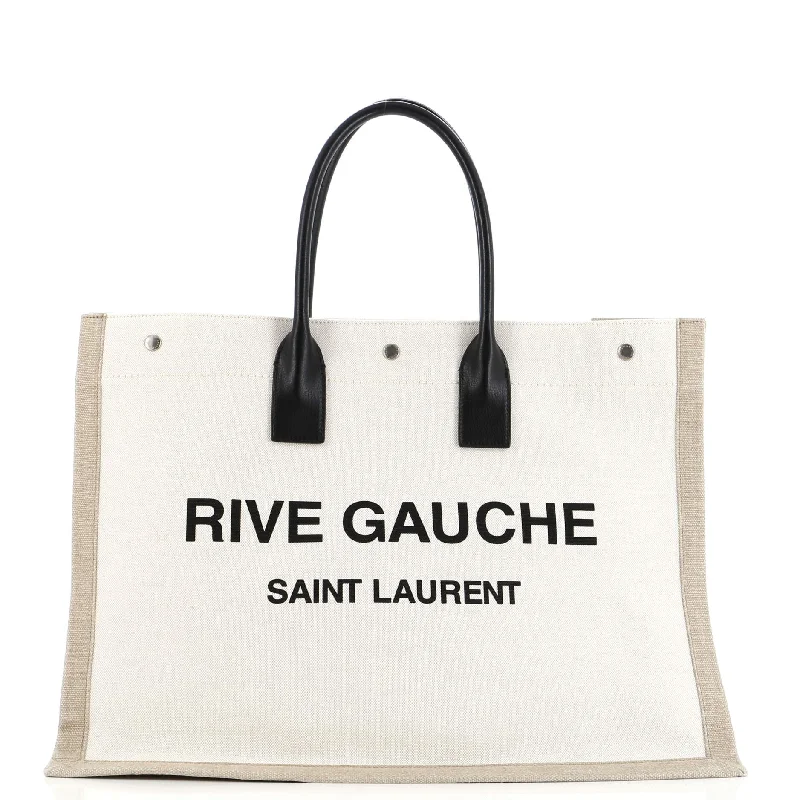 Rive Gauche Shopper Tote Canvas Large