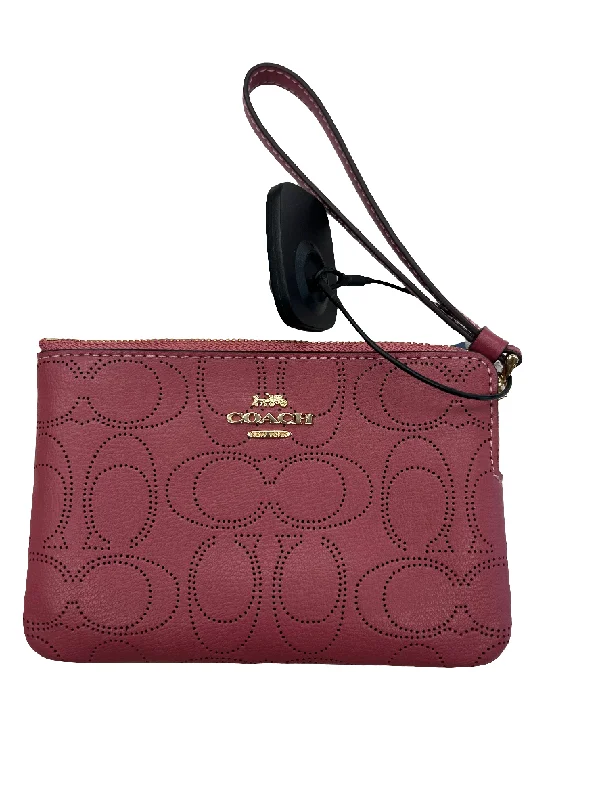 Wristlet Designer By Coach, Size: Small