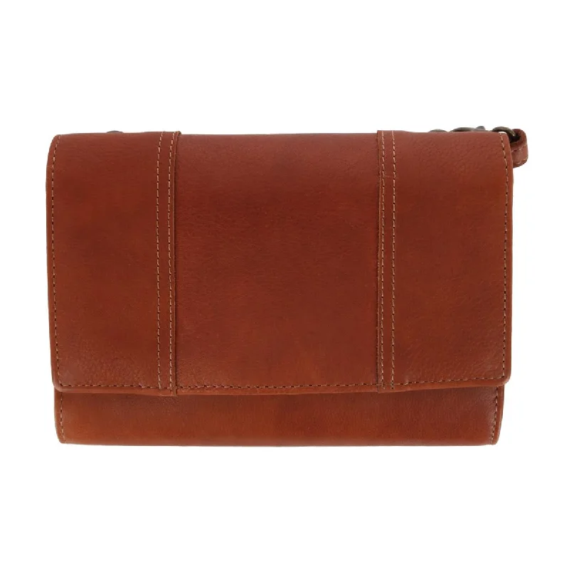 Women's Leather Organizer Crossbody Bag