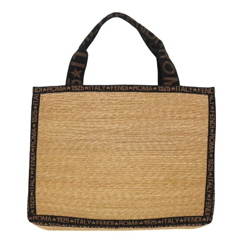 Fendi  Wood Tote Bag (Pre-Owned)