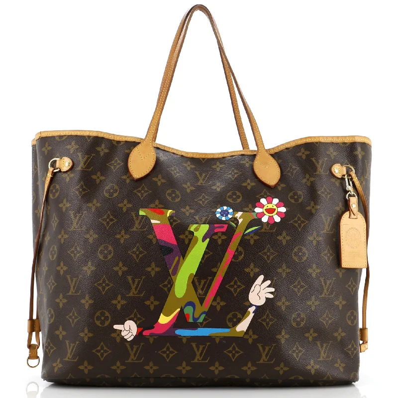 Neverfull Tote Limited Edition Monogram Murakami MOCA Hands GM