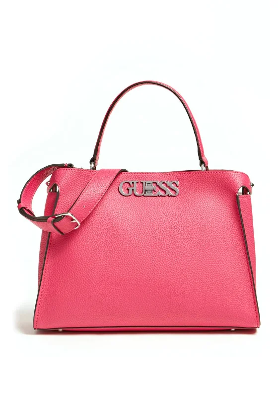 Guess Uptown Chic Medium Crossbody Bag, Pink