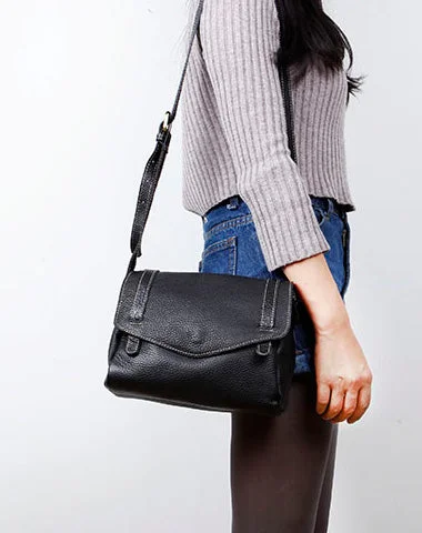 Genuine Leather Cute Crossbody Bag Shoulder Bag Women Girl Fashion Leather Purse