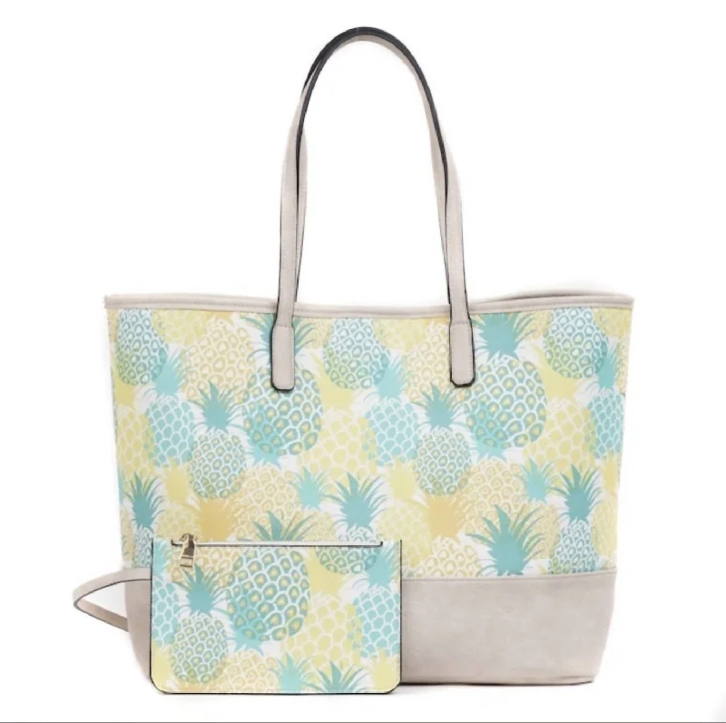 Chrissy Tote In Yellow