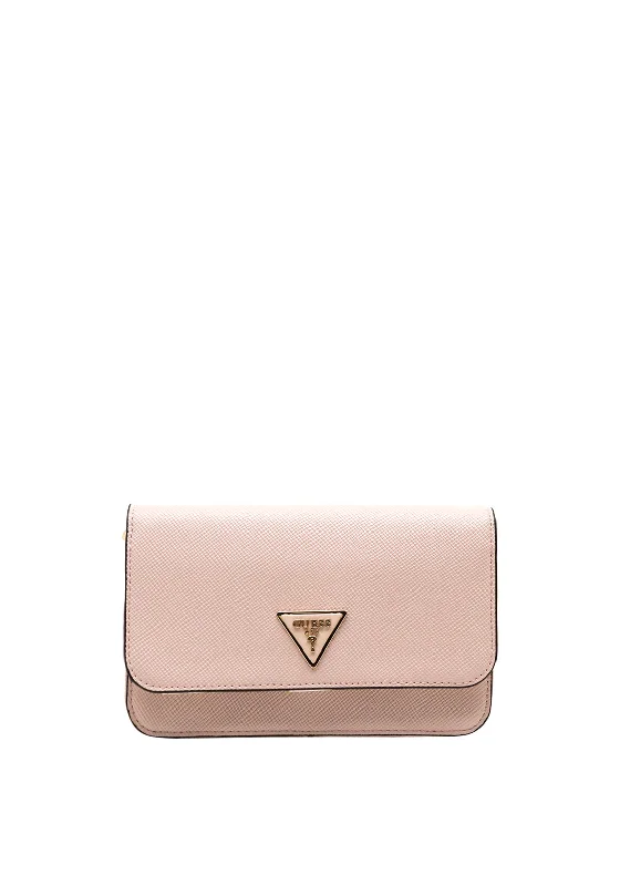 Guess Laurel Phone Organiser Mini Bag, Light Rose