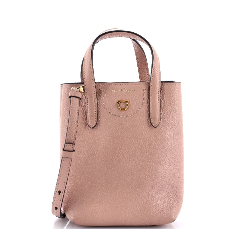 Gancini Tote Leather Mini