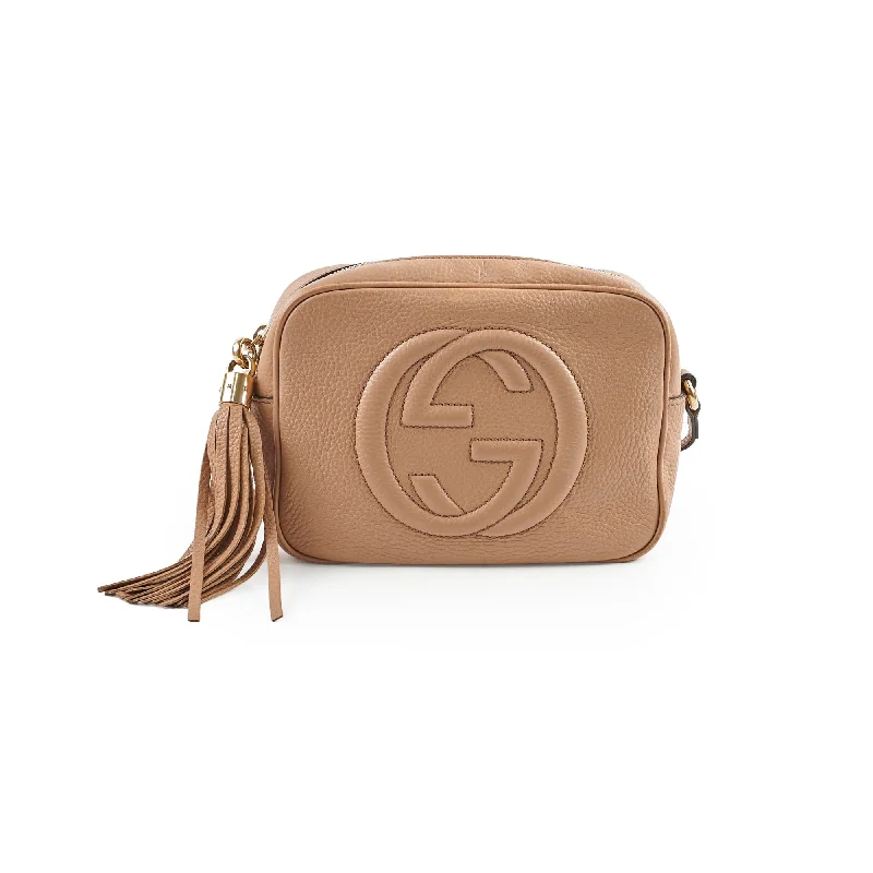 Gucci Soho Disco Beige Crossbody Bag