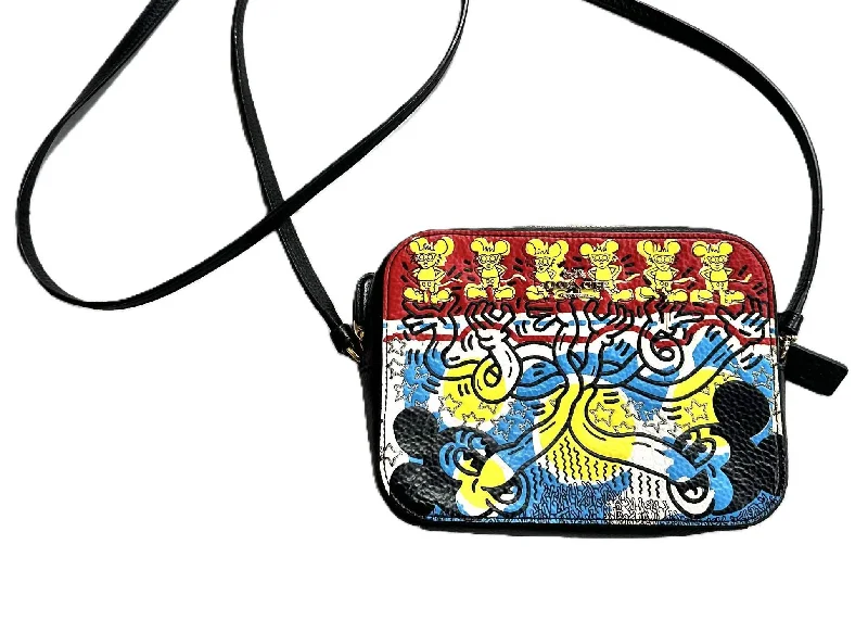 Pre-Loved Keith Haring X Disney Crossbody Bag In Multi