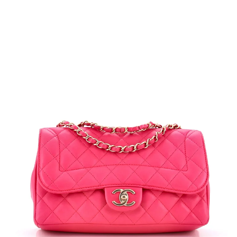 Mademoiselle Chic Flap Bag Quilted Lambskin Medium