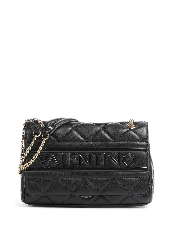 Valentino Handbags Ada Quilted Crossbody Bag, Nero