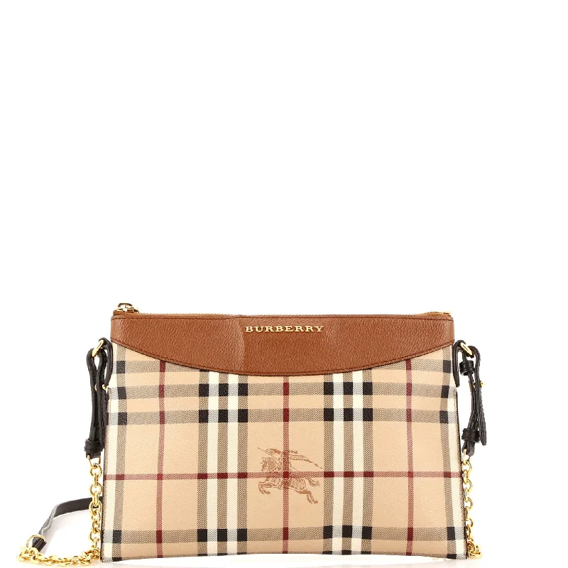 Peyton Crossbody Bag Haymarket Coated Canvas