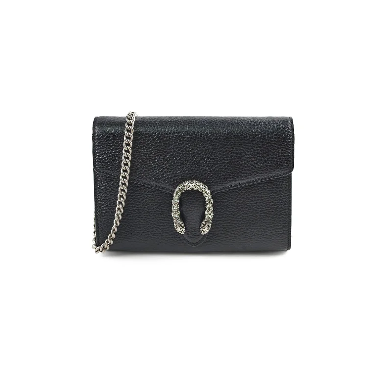 Gucci Dionysus Wallet On Chain WOC Black