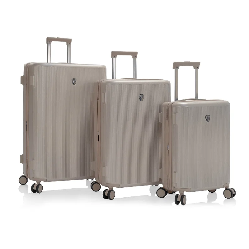 Earth Tones 3 Piece Luggage Set | Spinner Luggage