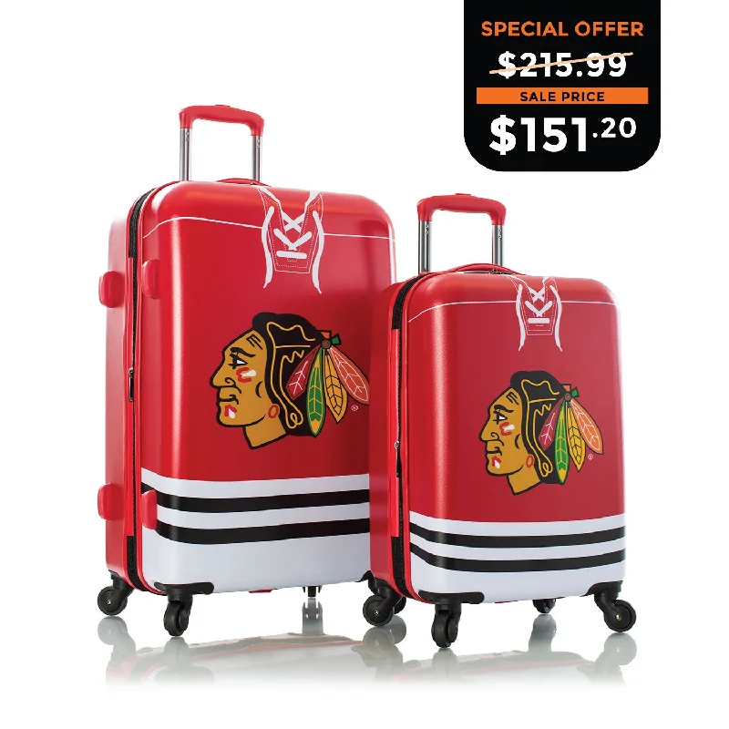 NHL Luggage 2pc. Set - Chicago Blackhawks