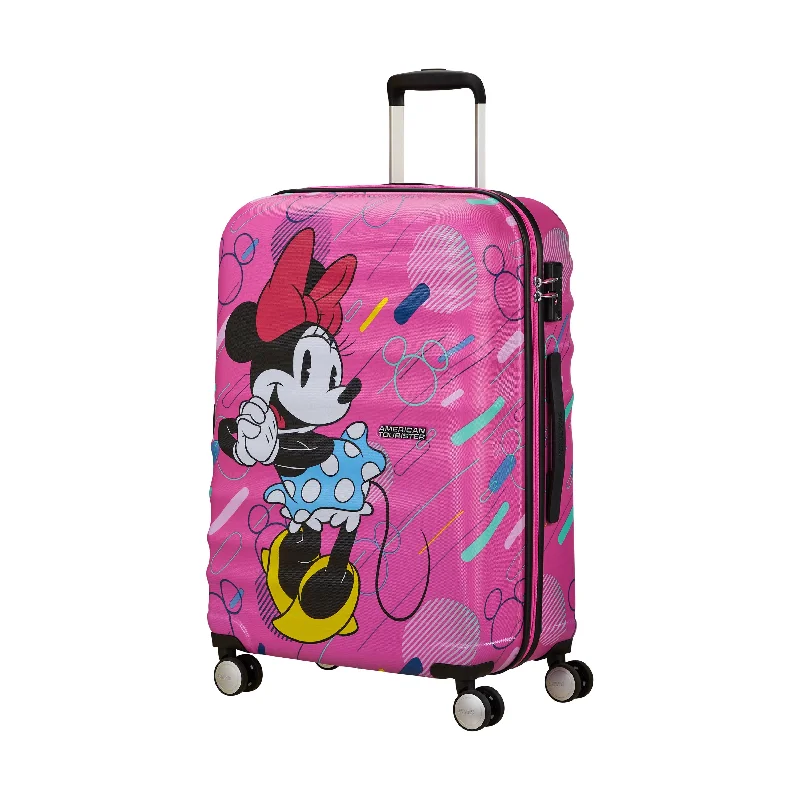 American Tourister WAVEBREAKER- MINNIE PINK 28" SPINNER LARGE