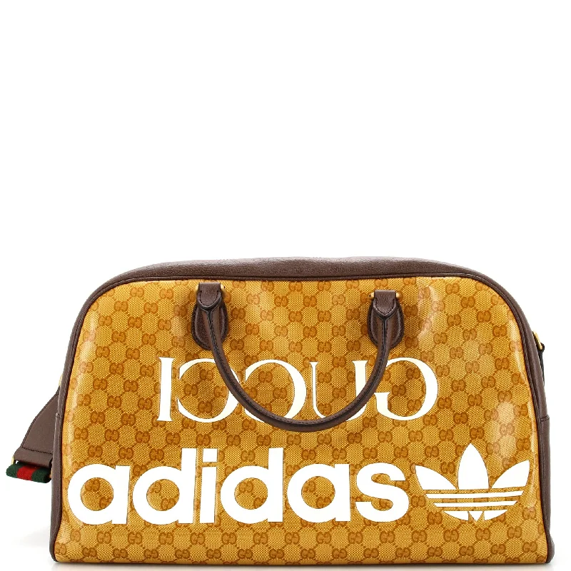 x adidas Duffle Bag GG Coated Canvas Large