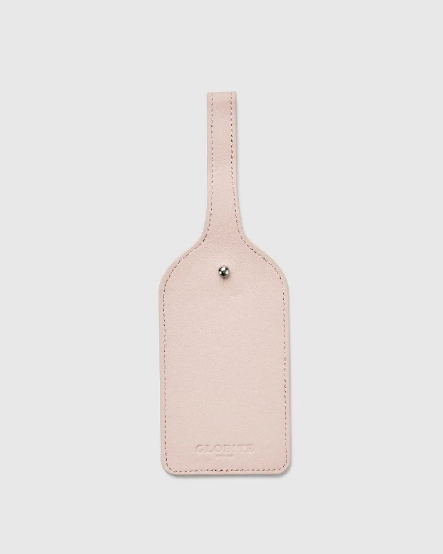 Leather Luggage Tag - Chic Rose