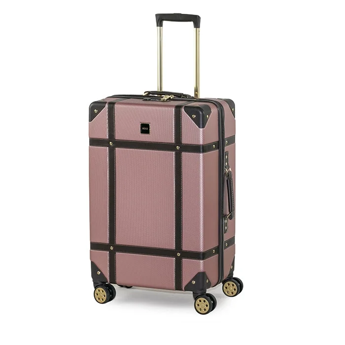 Vintage Hardshell Medium Suitcase 67cm - Rose Pink