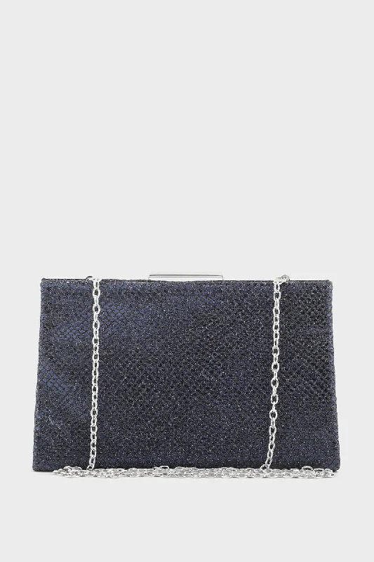 Party Wear Clutch BK4026-Blue