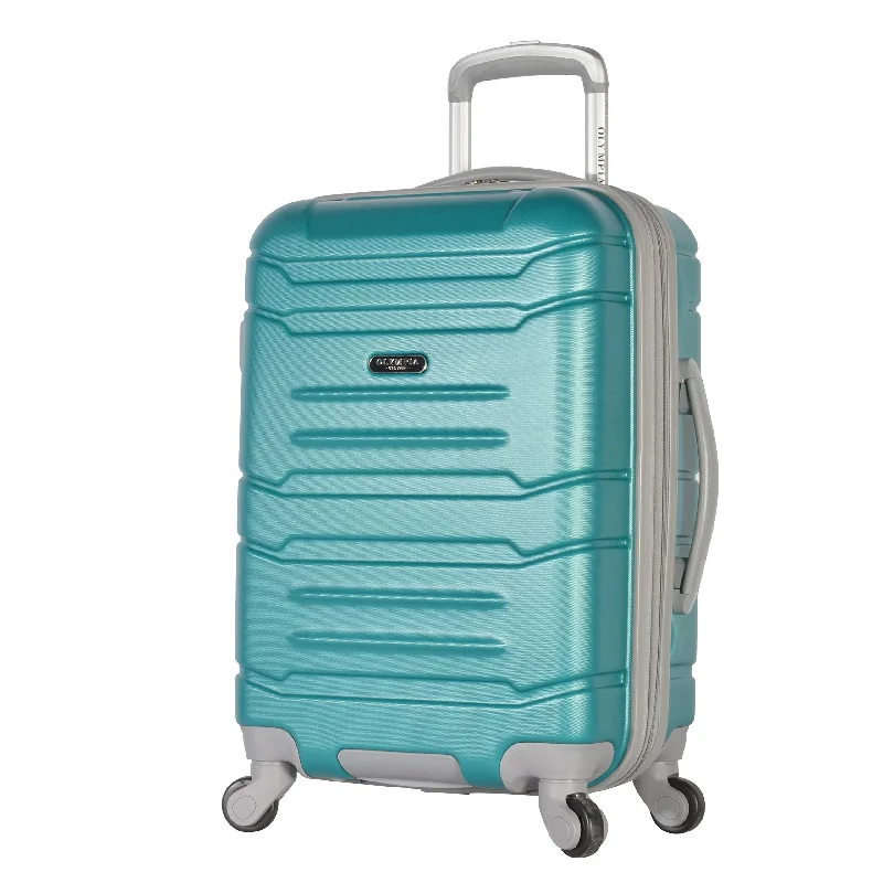 Olympia Denmark 21" Carry-on Spinner, Teal