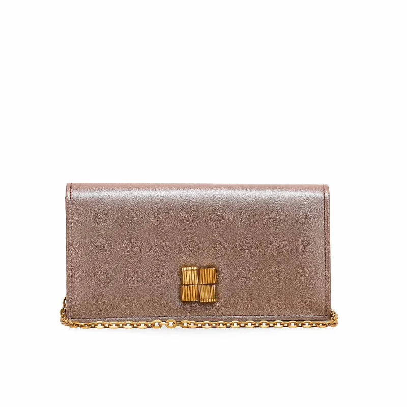 Brown Formal Clutch P60309