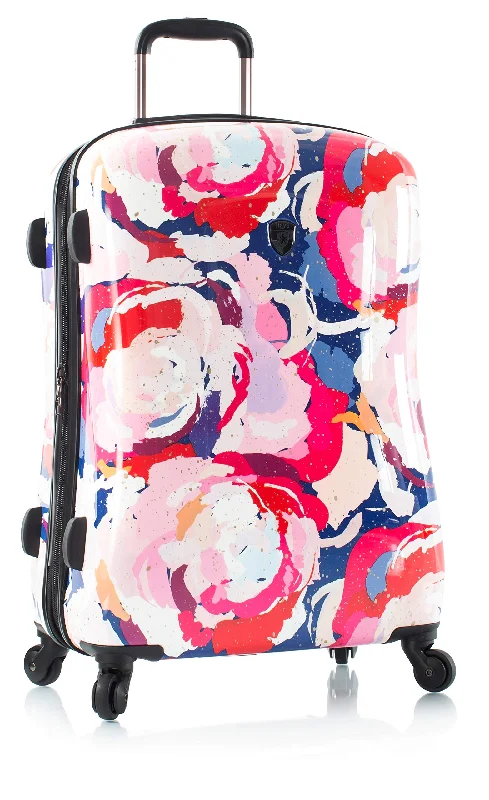 Heys America Spring Blossom Fashion 21" Carry-On Spinner Luggage With TSA Lock