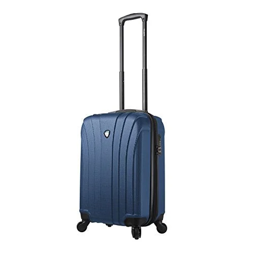 Mia Toro Italy Nicosia Hardside Spinner 20" Carry-On, Blue