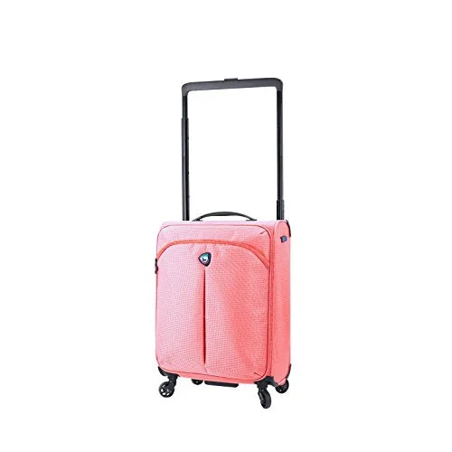 Mia Toro M1128-20In-Org Italy Kitelite Nimbo Hardside Spinner 20" Carry-On, Orange