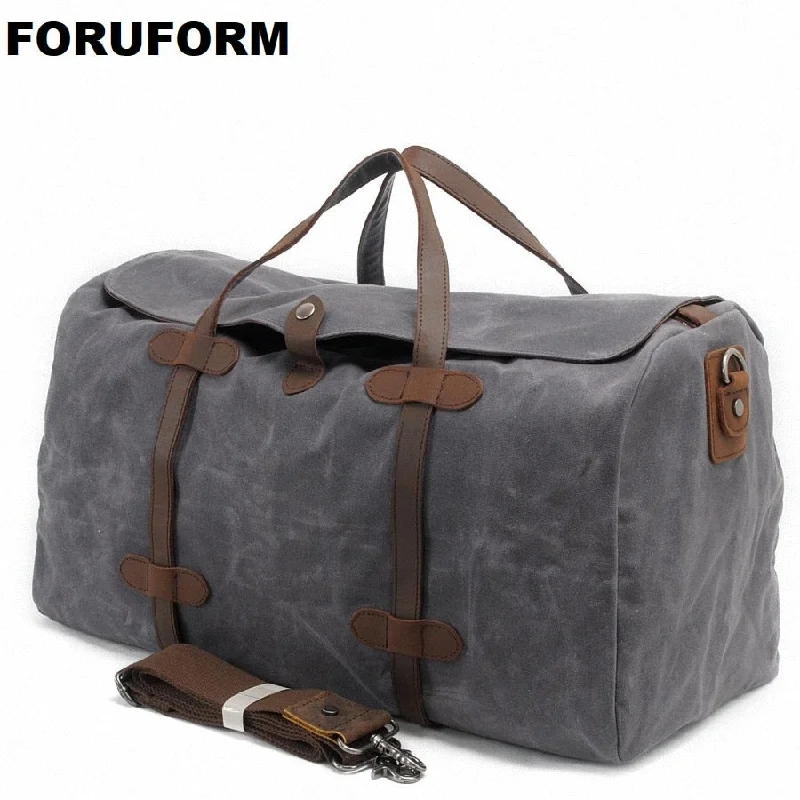 Male Large Capacity Travel Bag Men Carry On Luggage Duffle Bag Women Waterproof Canvas Weekend Bags