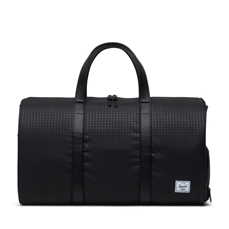 Novel Duffle - Houndstooth Emboss