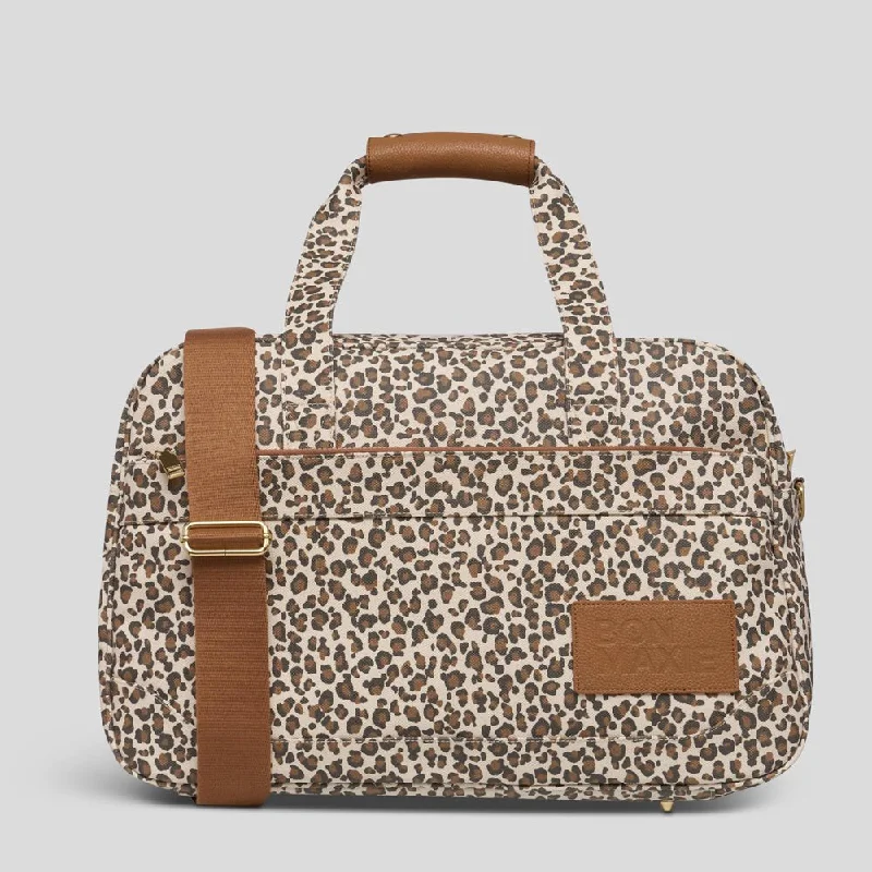 Bon Voyage Weekender Bag -- Leopard