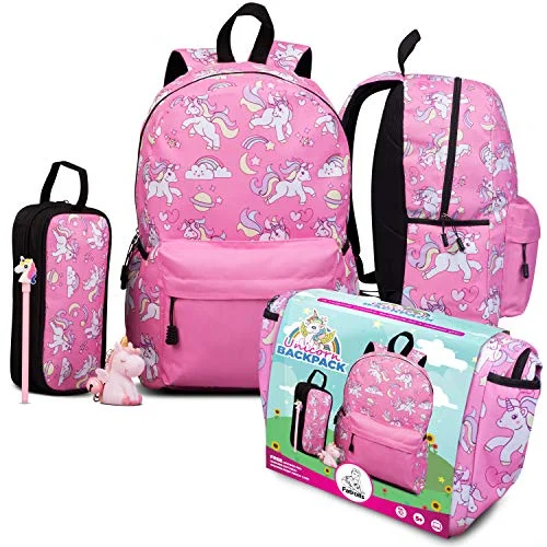 Backpack for Girls and Boys - Backpacks in Blue Pink or Purple